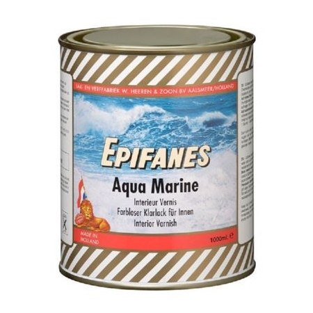 EPIFANES RUBBED VOC SATIN (BASE AGUA) / AQUA MARINE 1 LT.
