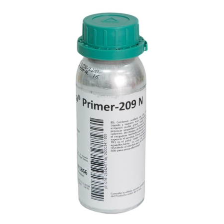 PRIMER-209D NEGRO PLASTICOS TRANSP 250 CC.