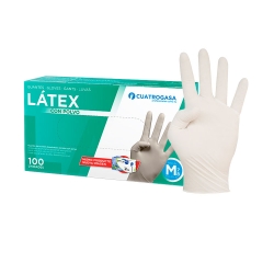 GDLTX-BL-BACP GUANTES LATEX CON POLVO TALLA XL