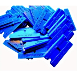 PLASTIC BLADES PACK BLUE 25 UNID